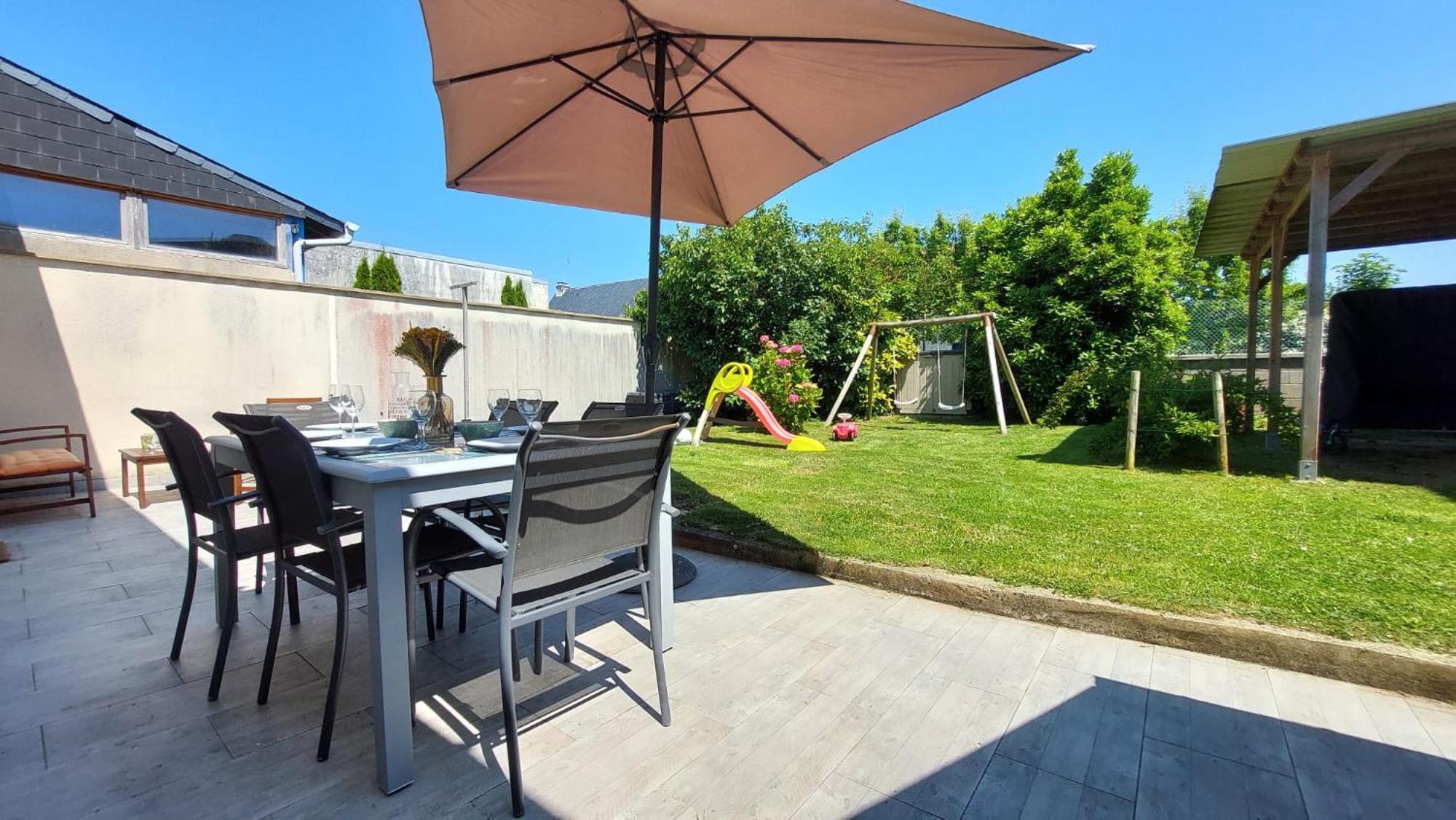 ויירוויל-סור-מר Le So Wild, Maison Avec Jardin Clos, Terrasse Amenagee, 5 Mn A Pied Commerce, Terrain De Tennis, A 800 M De La Plage D'Omaha Beach Jeux Arcade, Jouets, Materiel Jeunes Enfants Enfants, Table Ping-Pong מראה חיצוני תמונה